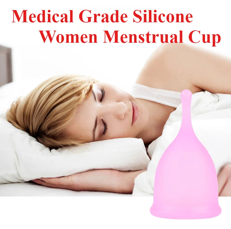 1pc Menstrual Cup Hygiener Period for Women Menstruatie Cups Silicone Mestrual Cup Anti-Lateral Leakage Menstrual Cups