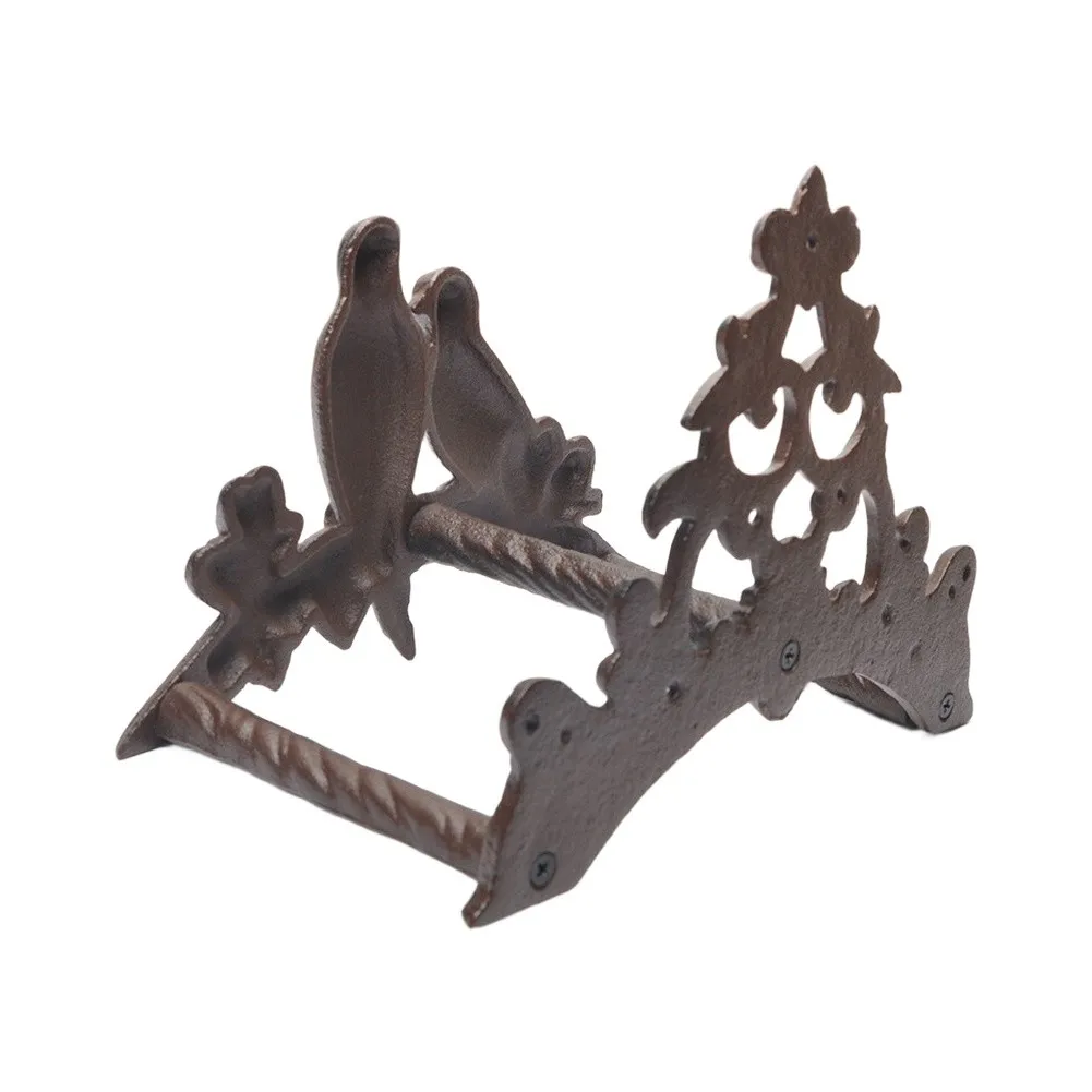 Outdoor Cast Iron Hose Holder Wall Mounted Space Saving Design for Garden Organization Sturdy Build 25 16 18cm
