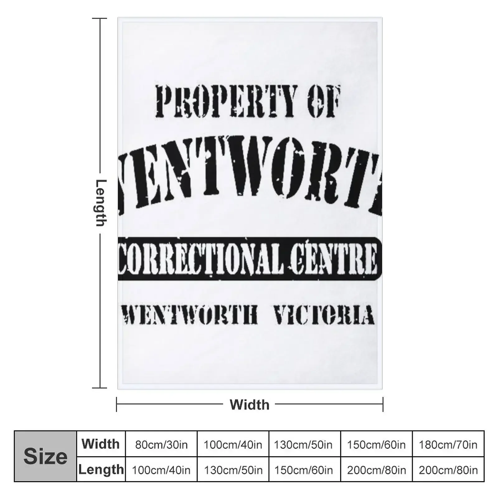 Wentworth Correctional Center Throw Blanket Luxury Throw Thins Soft Beds Soft Plaid Blankets