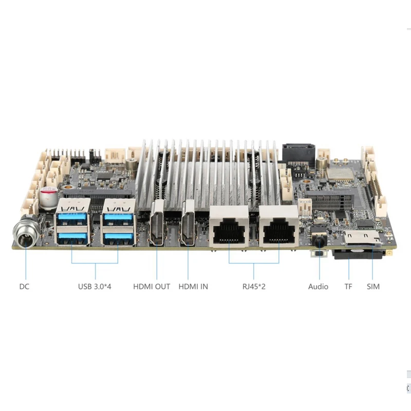 100 % Original RK3588 Industrie-Motherboard mit Android 12 Octa-Core 64 Bit CPU für Digital Signage