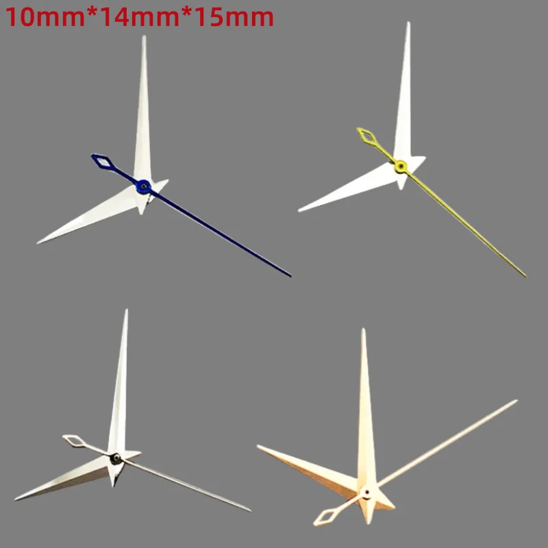 Wskazówki zegarka dla mechanizmów mechanicznych NH35/NH36/4R żółty/srebrny/różowe złoto/niebieskie zegarki z drugiej ręki wskaźniki akcesoria