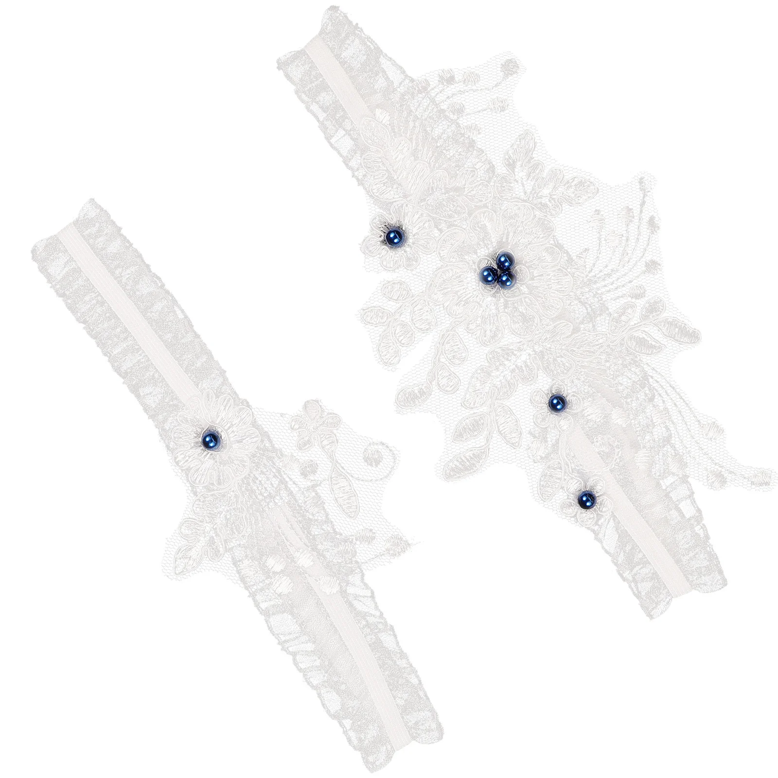 

1Pair Lace Thigh Ring Premium Material Fine Workmanship Wedding Ceremony Leg Decoration Elastic Non Slip Women Garter