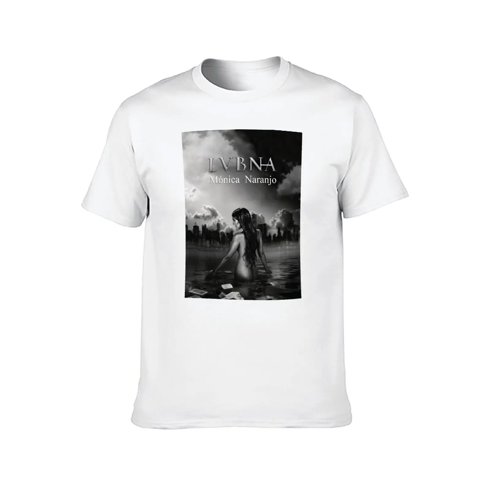 Monica Naranjo LUBNA T-Shirt men t shirt cotton 100% t shirts for man graphic tees T-Shirt