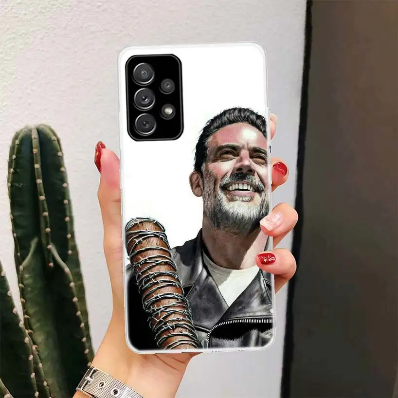 Negan The Walking Dead Phone Case for Samsung Galaxy A54 A53 A52 A14 A13 A12 A24 A23 A22 A34 A33 A32 A04S A03S A02S A42 A73 A72