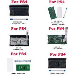 조이스틱 컨트롤러 터치패드 보드, PS4 슬림 프로 4.0 5.0 CUH-1000 1100 JDM-030 JDS-040 게임패드 터치 패드, 플렉스 케이블 포함