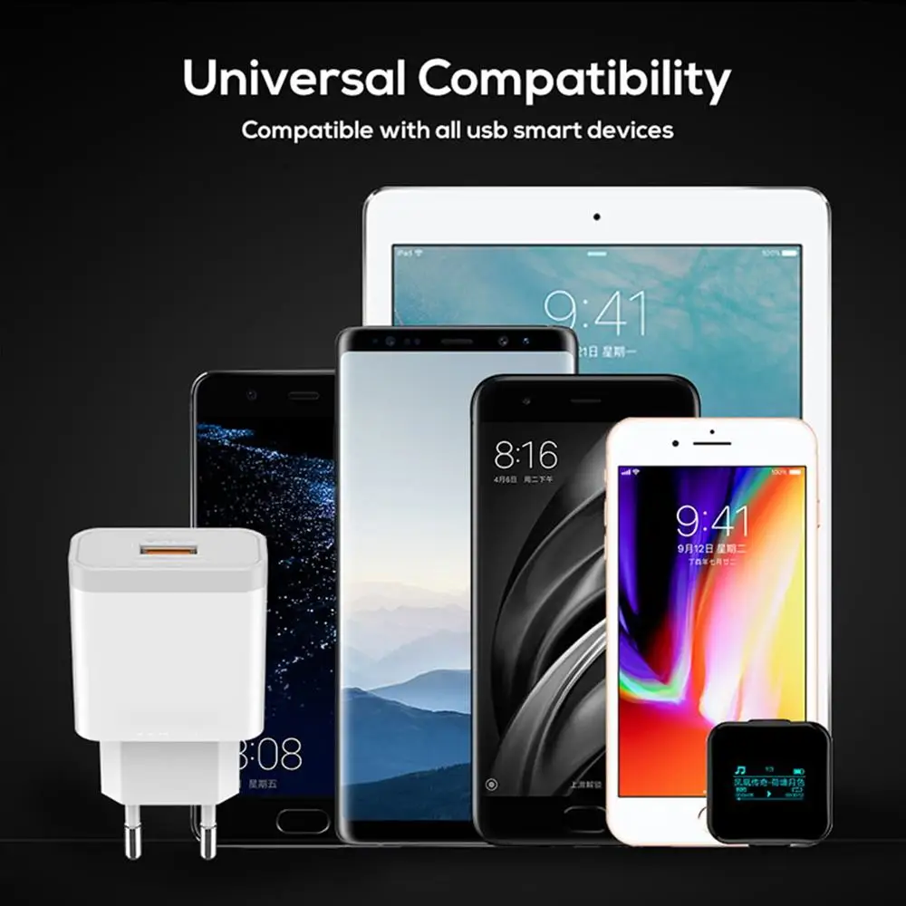 EU/US 5V2A USB Port Fast Charger For iPhone X Xs 7 8 6s Plus X Xr USB Type C Mirco USB Fast Charge for Xiaomi Redmi 8 8A 7 7A 6