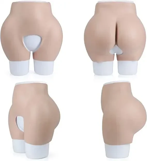 Ladies Artificial Buttocks Enhancing Panties Female Fake Bum Silicone Butt Pads Hip Shaper Silicone Butts Panty