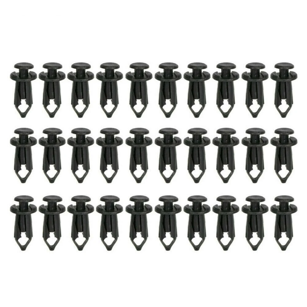 Compatible 190 Pcs Car Push Pin Rivet Trim Clips Kit Auto Fastener Plastic Fastener Rivet