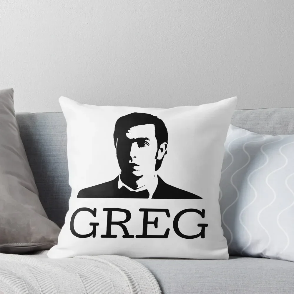 

Greg from Succession Throw Pillow luxury decor Christmas s Covers Cushion Cover Set pillow