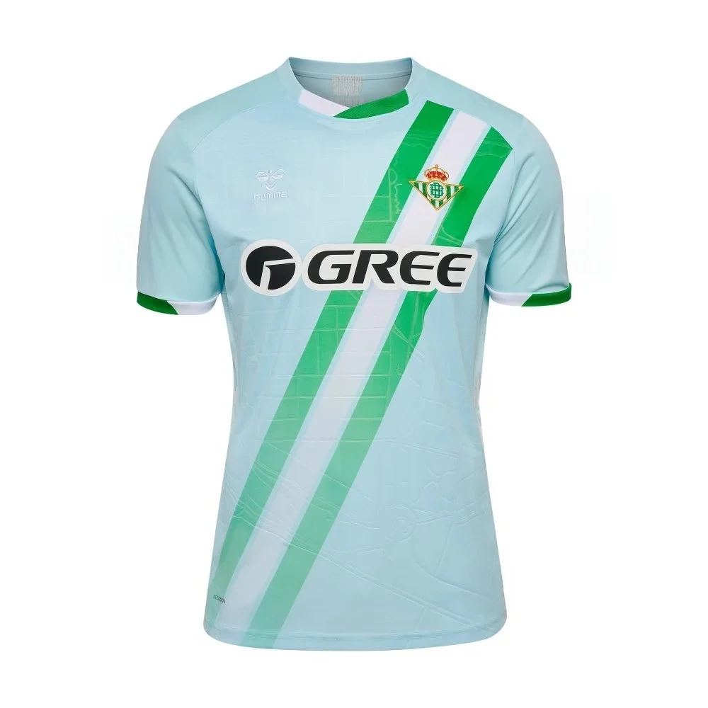 26-27 Real Betis Home and Away T-Shirt with 3D Digital Print, Comfortable and Breathable Sports Casual Top