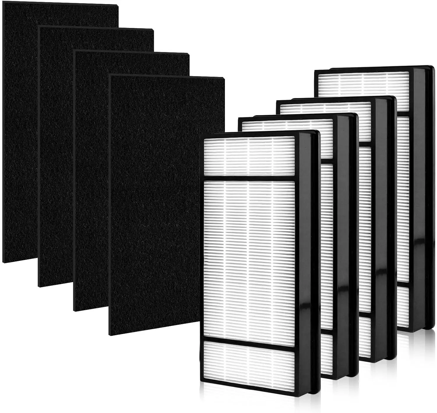 

4 + 4 Pack HEPA Filters,Compatiable with Honeywell H Filter,True HEPA Replacement Filters H Compatible with Honeywell HRF-H1