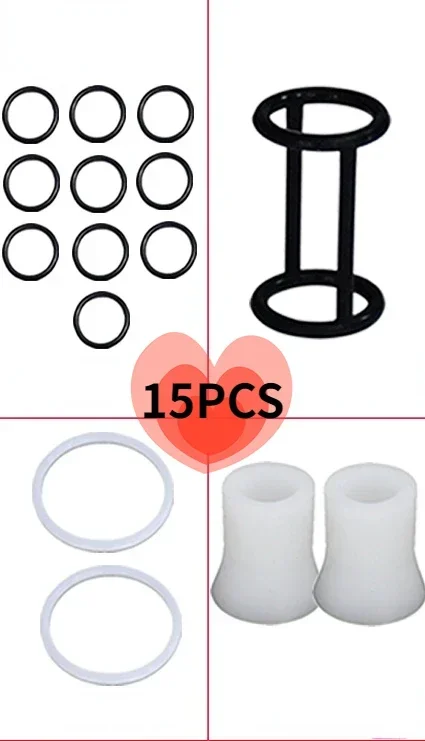 Ice Cream Machine Spare Parts Horn Sleeve Gasket Discharge Valve Rubber Ring Seal Set