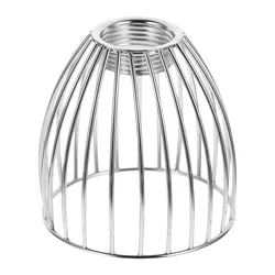 Fixture Wire Wrought Iron Bird Cage Lampshade for Light Personality Metal Retro