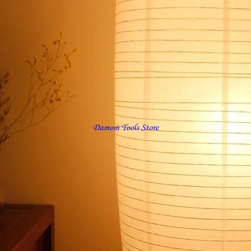 

57BE Paper Floor Lamp Shade Folding Standing Lampshade for Bedroom Floor Light
