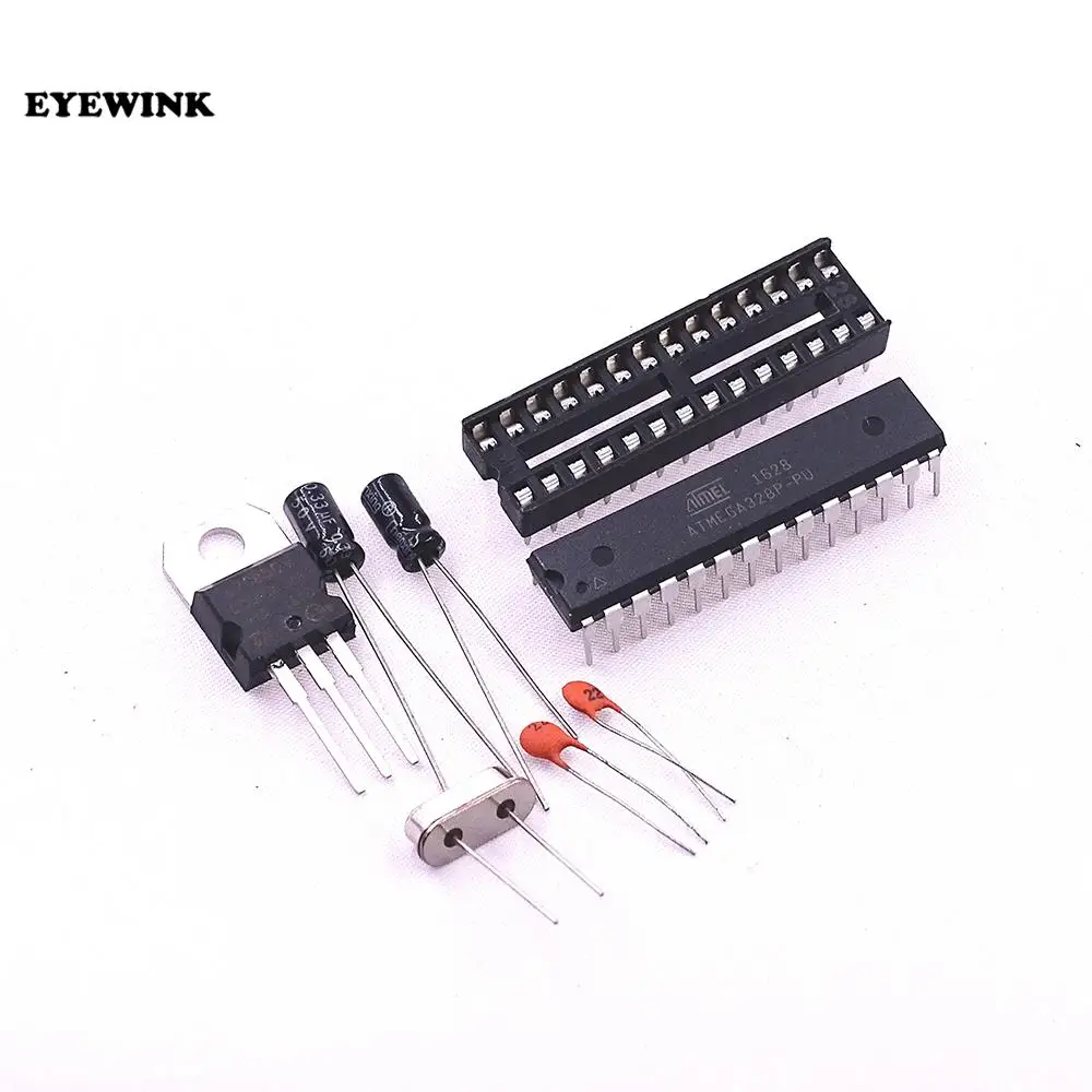 Ar duino 부트 로더, 딥 소켓 및 16MHz 크리스탈 키트 없음, ATMEGA328P-PU