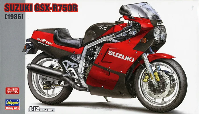 Hasegawa 21730 static assembled car model 1/12 scale For Suzuki GSX-R750R motorcycle model kit