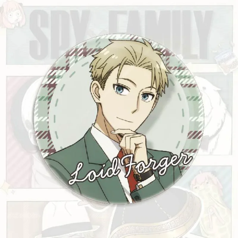 日本アニメ SPY×FAMILY かわいい漫画パターンブローチアニメグッズ小さなギフト