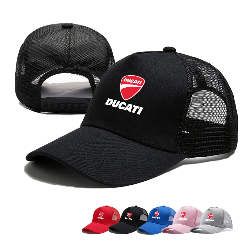 

Baseball Cap Adjustable Sport Casual Cap Outdoor Summer Men Women Leisure Breathable Mesh Cap for Ducati Monster Scrambler 696