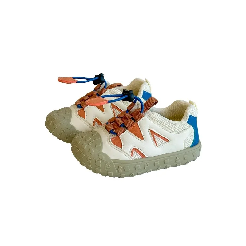 Scarpe da ginnastica per bambini con suola morbida 2025 primavera autunno nuova ragazza web scarpe casual traspiranti scarpe da papà per ragazzo di moda