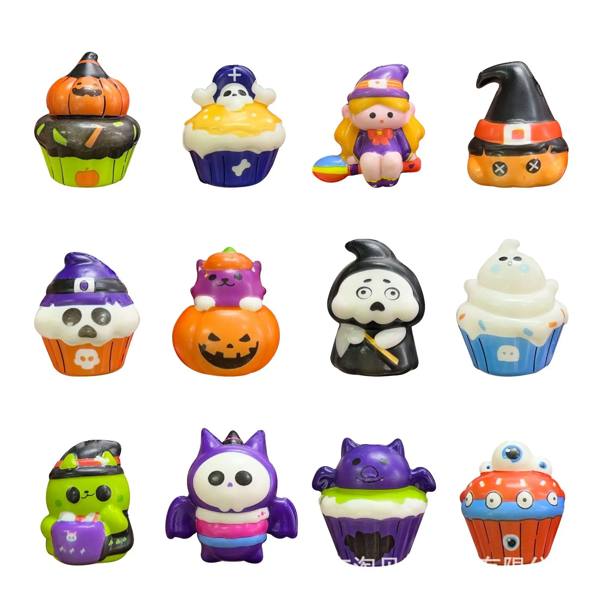 

Брелок на Хэллоуин: игрушка-антистресс с медленным восстановлением формы, в виде яичной скорлупы, в слепой коробке