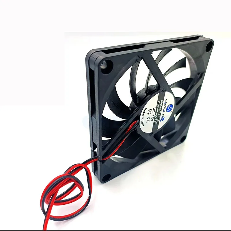 DIY Koelventilator 5V 12V 24V 80mm 8cm 80x80x10mm Borstelloze 2Pin DC Blower voor 3D Printer Reprap Extruder Plastic