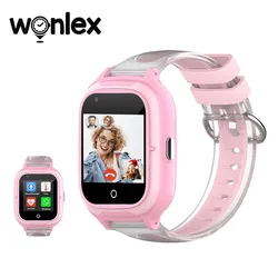 Wonlex KT23T Smart Watch Children 4G SOS Video Call Thermometer Heart Rate Monitor Kids Smartwatch GPS Tracker Watch for Kids