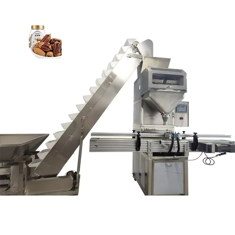Automatic Electronic Granule Filling Packaging Production Line for Candy Soybean Rice