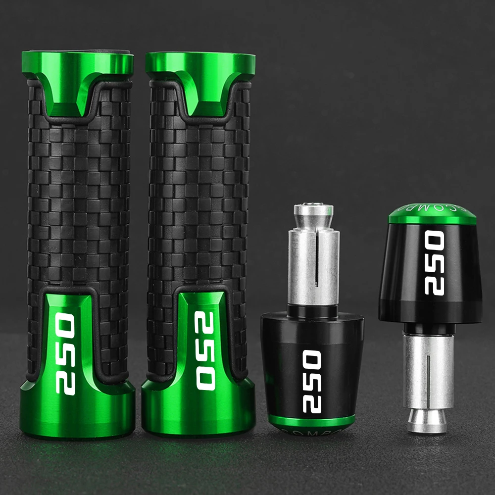 

2023 2024 7/8" 22MM Handlebar Grips Handle Bar Cap End Plugs For KAWASAKI Ninja 250 300 400 650 2013-2019 2020 2021 2022