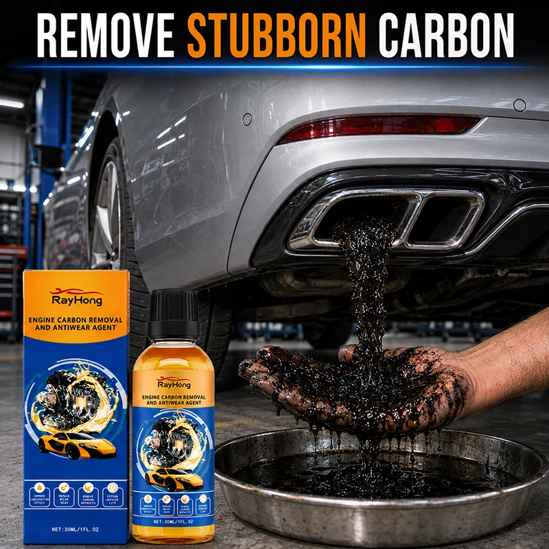 Engine Carbon Deposit Cleaning Agent Car Oil Additive Antiwear Lubricant Friction Reducer Motor Maintenance Fluid