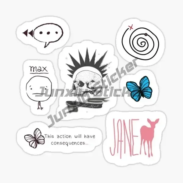 

Life Is Strange Lis Pricefield Sticker for Car Guitar Laptop Motorcycle Wall Price Friendship Queer Customize