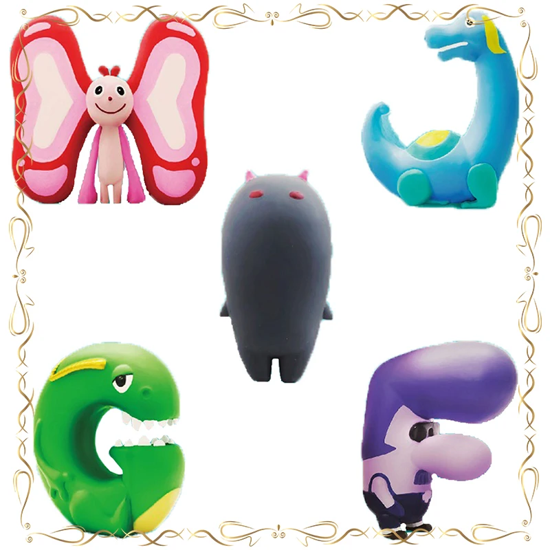 

Моделирование алфавита, милый гашапон, украшение для рабочего стола, фигурка на память, модель игрушки