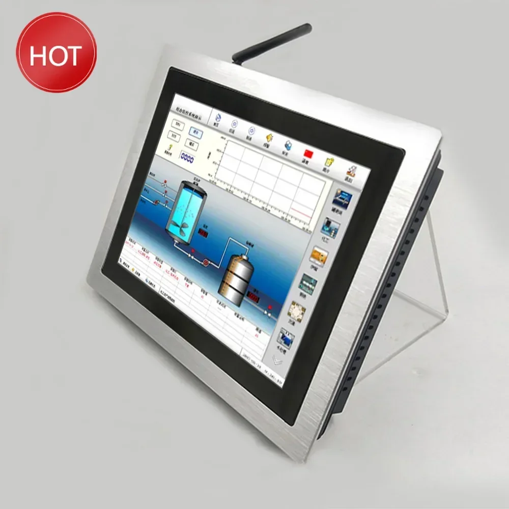 10.4 Inch Embedded Touch Screen All-in-one Panel Pc 12V DC Stock Industrial Computer & Accessories Usb Audio Interface
