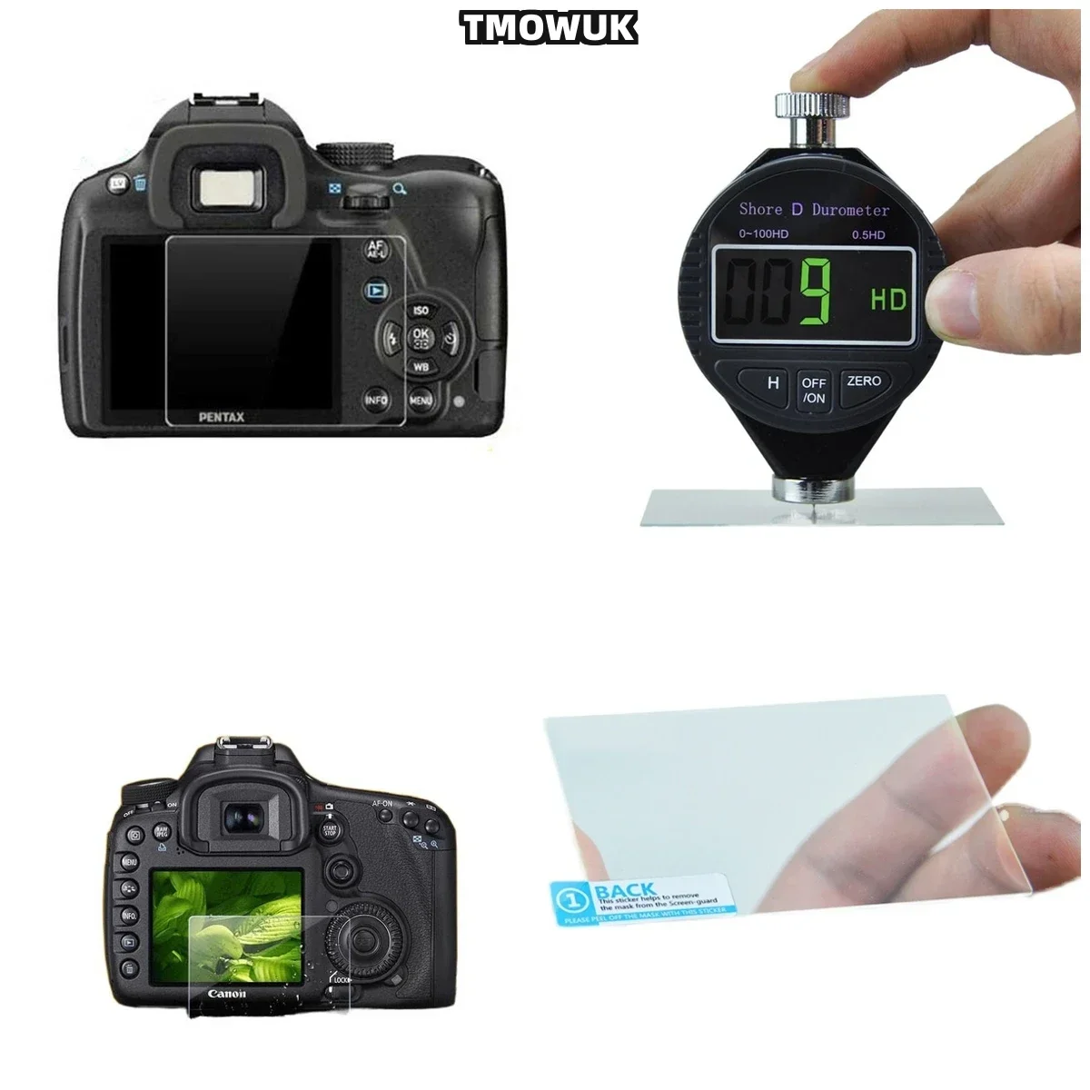 

For PENTAX K30 Protective Film, 9H Hardness & Crisp Visuals Assurance