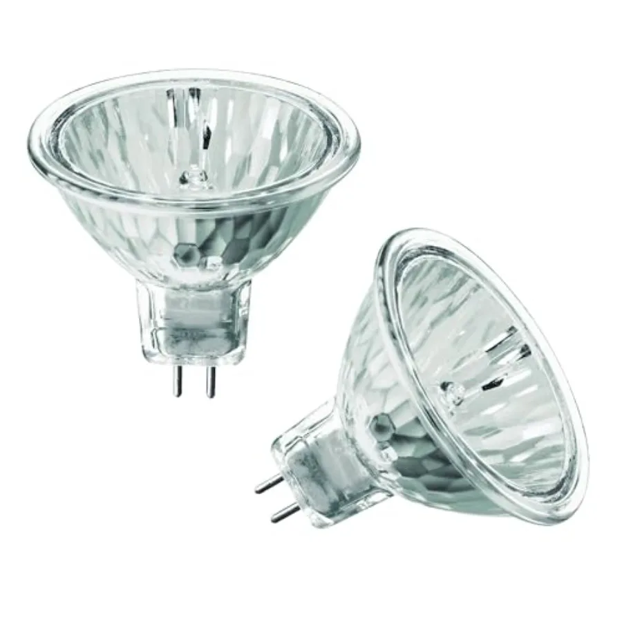Pack of 2 10 Watt MR11 12 Volt Precision Halogen Reflector Fiber Optic Light Bulb 10W 12V