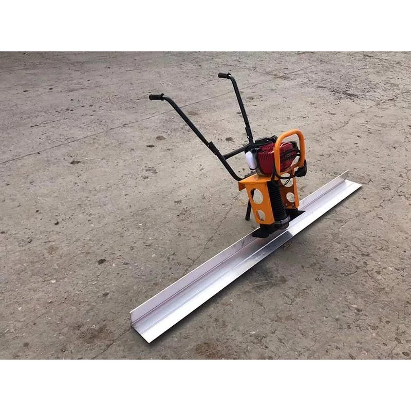 2m Petrol Concrete Vibrating Ruler Portable Construction Surface Leveling Machine