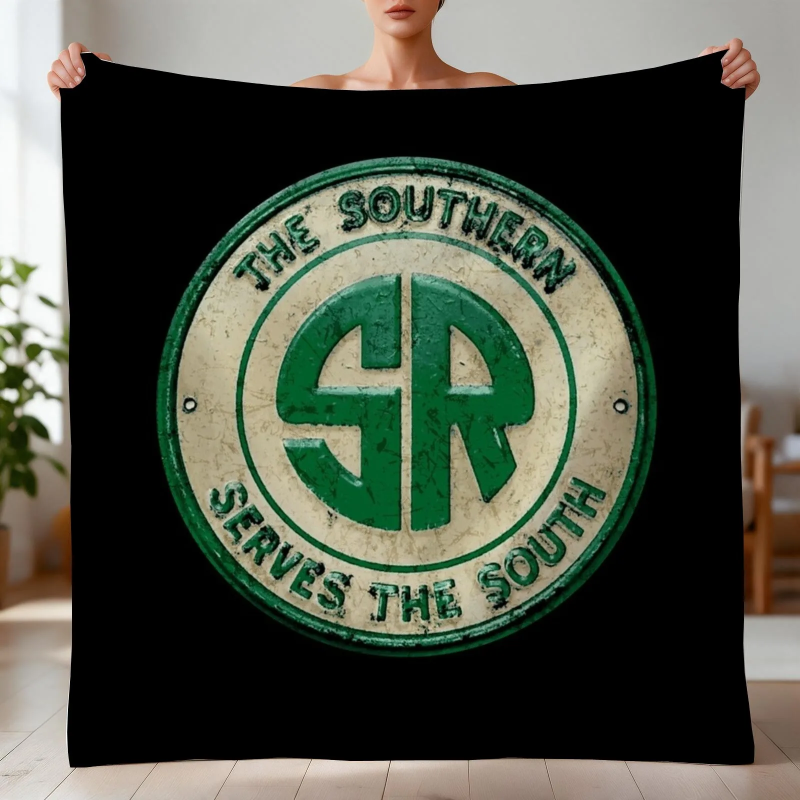 The Southern Railroad Throw Blanket Fashion Sofas Nap Bed Blankets