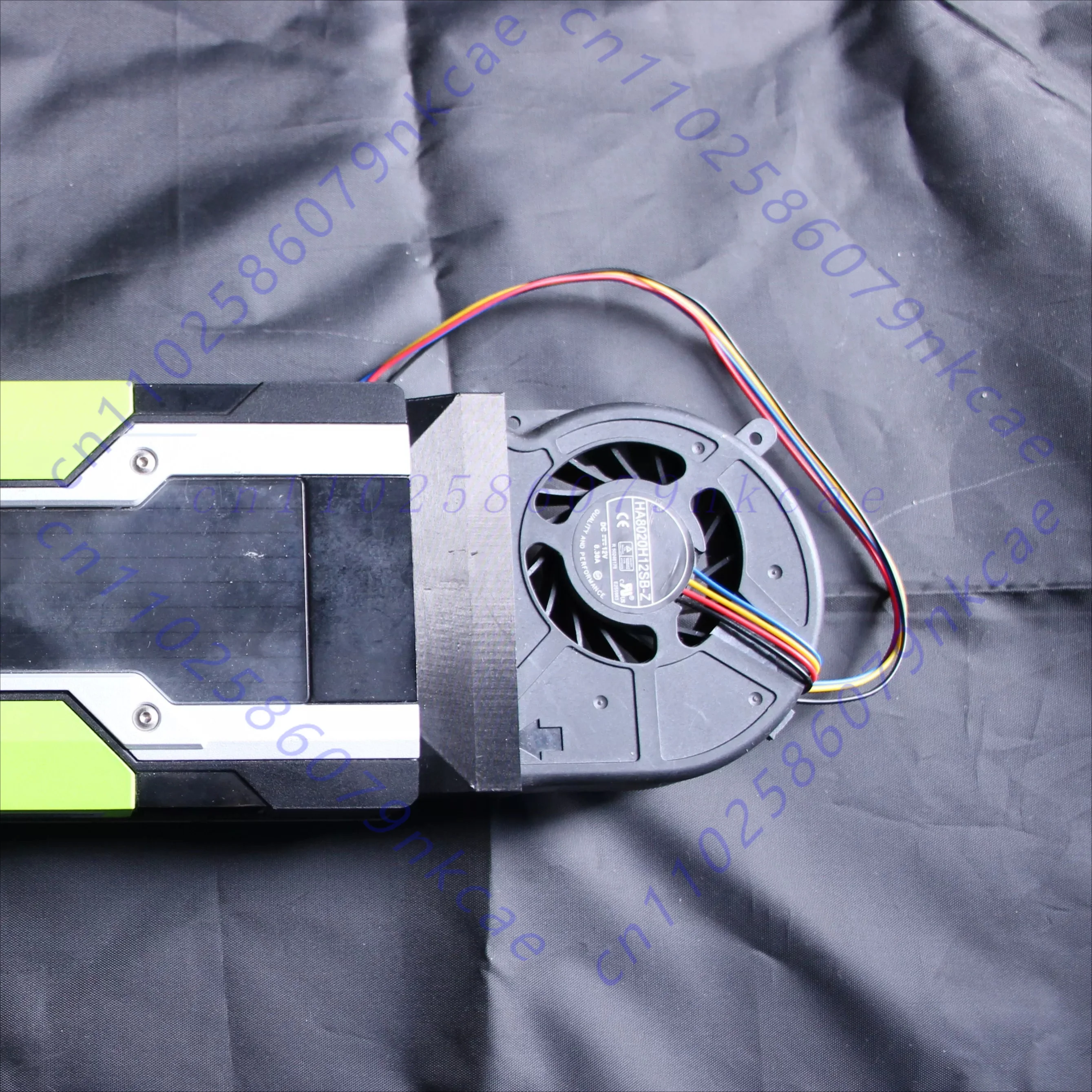 Compact Turbo Active Fan Cooler For NVIDIA Tesla P40 M40 P100 V100 Graphics Card