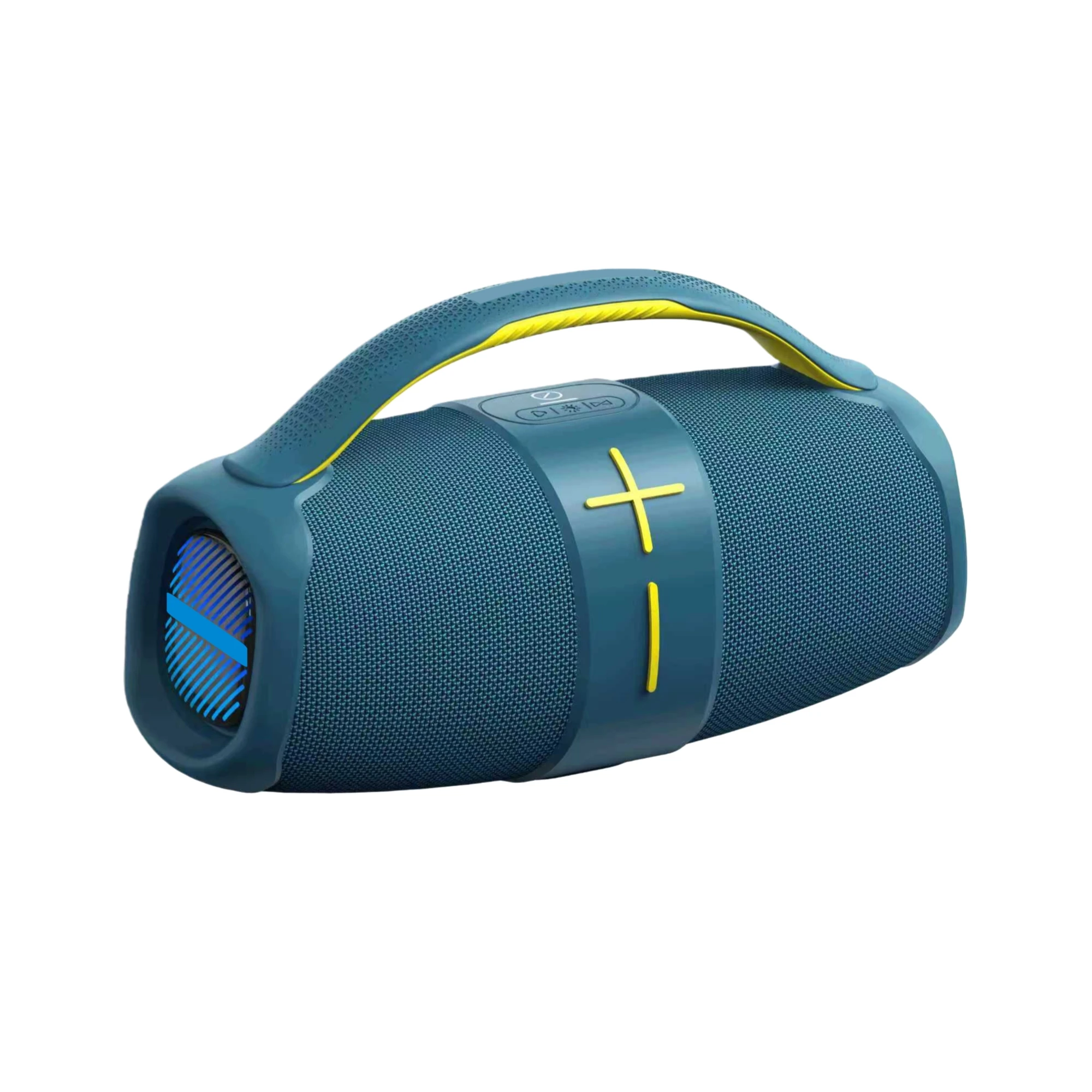 

Portable Outdoor Wireless Bluetooth TWS Speaker FM Radio Waterproof IPX6 Powerful Subwoofer Box BT Woofer Speakers OEM Factory