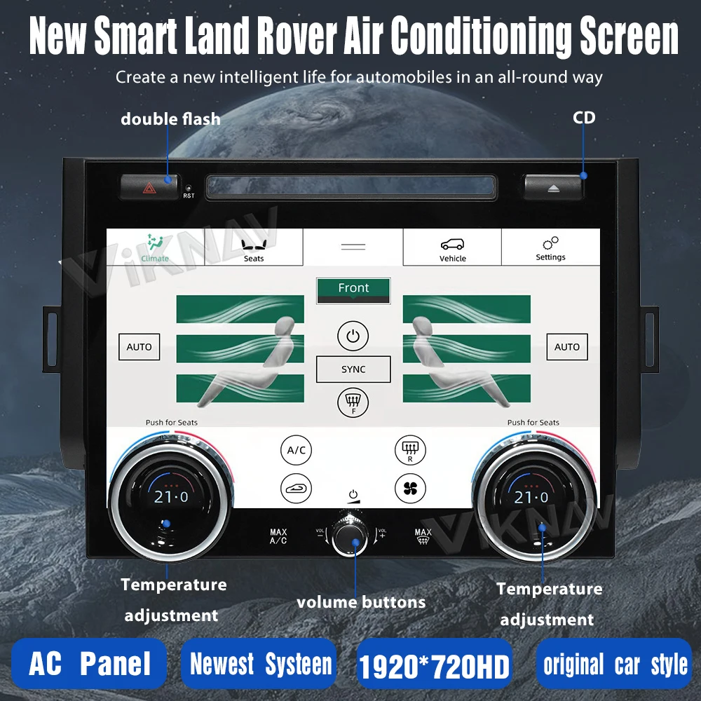 Viknav Fit For Land Rover Range Rover Sport L494 AC Panel LCD Climate (2013-2017) Air Conditioning board Android Car Radio