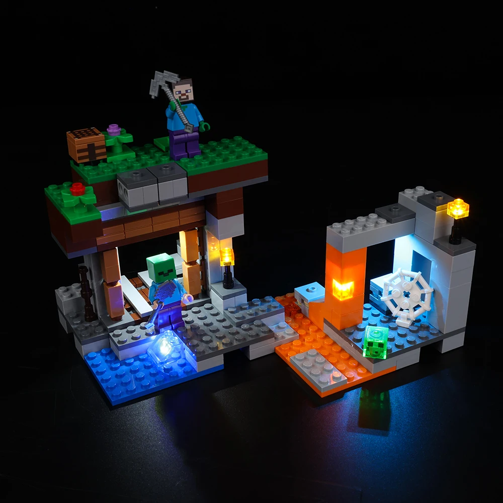 

LED Light Kit For 21166 The Abandoned Mine DIY Toys Set (Not Included Building Blocks)