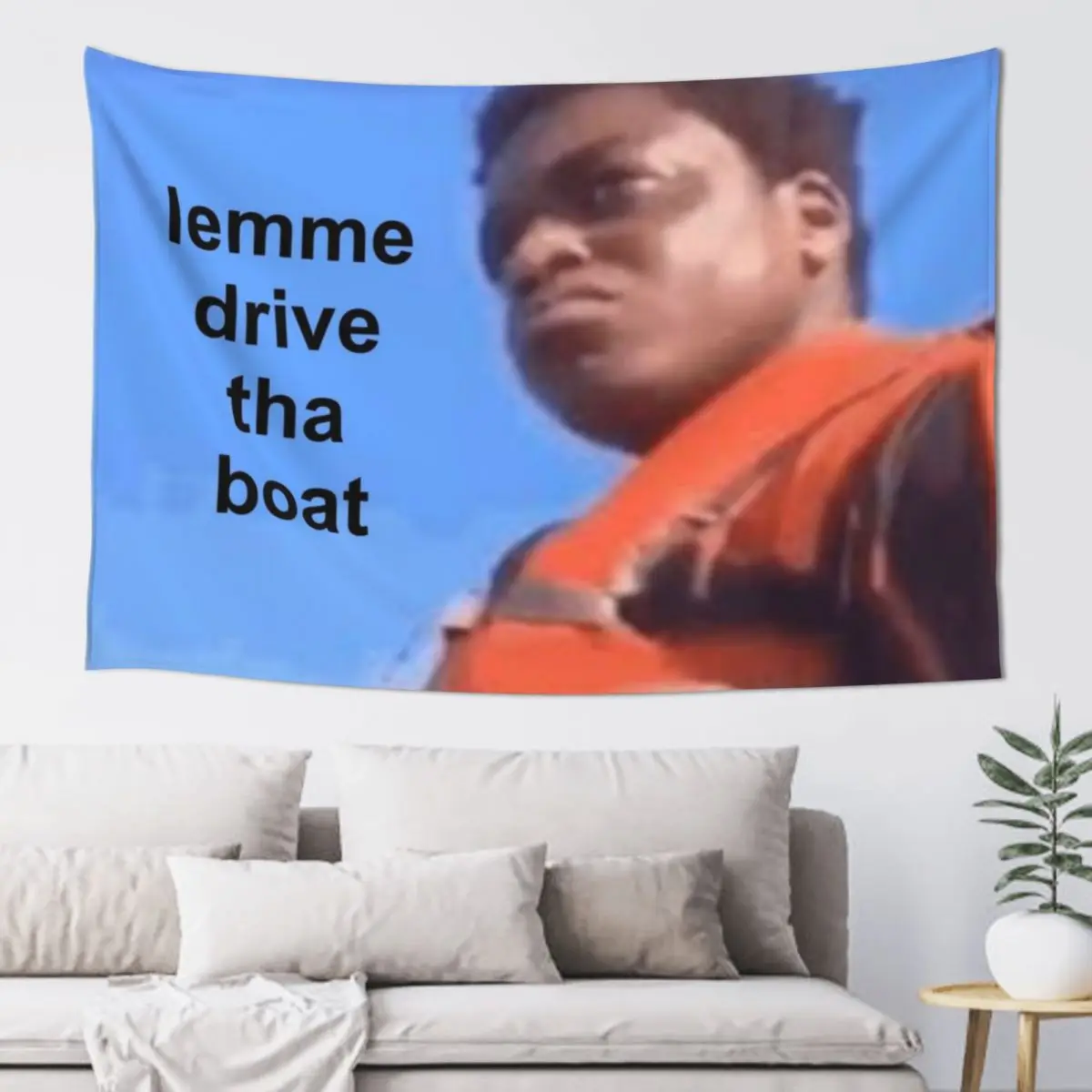 

lemme drive tha boat Tapestry Room Decorations Decoration Aesthetic Tapestry