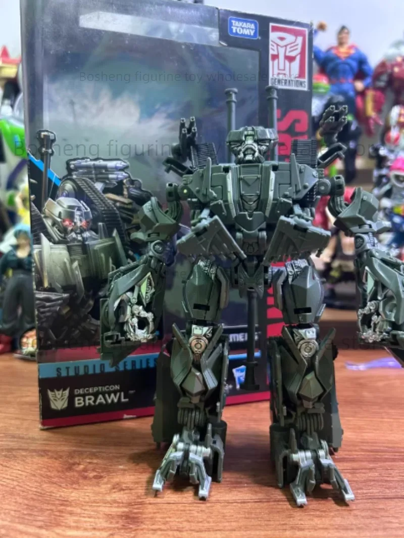 

В наличии Takara Tomy Movie 10-летие SS12 Brawl в штучной упаковке, детские игрушки, развивающие фигурки, модель робота