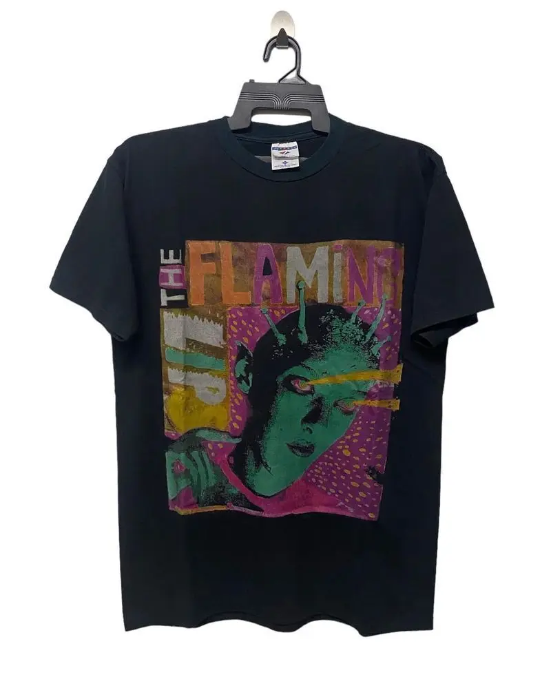 Vintage Early 2000 The Flaming Lips Short Sleeve Unisex Tshirt Size S-5XL KH4108