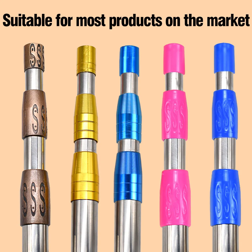 3Pcs/Set Net Head Adapter Quick Release Adapter Harpoon Head Adapter Joints Connector Fishing Tackle