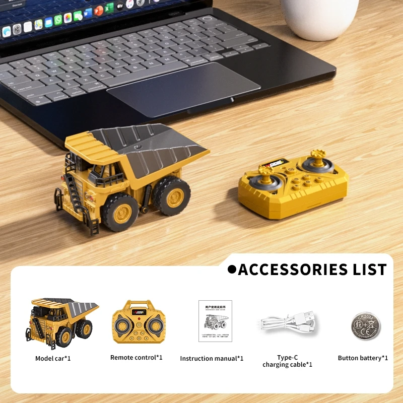 Dump Truck-Yellow