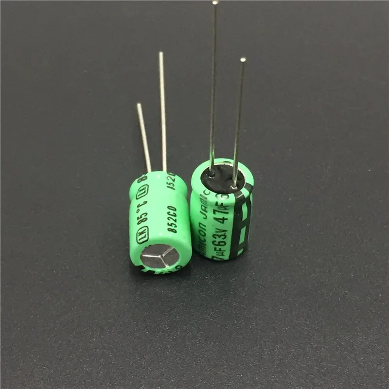 10pcs 47uF 63V JAMICON LK Series 8x11.5mm Low Leakage Current 63V47uF Aluminum Electrolytic Capacitor