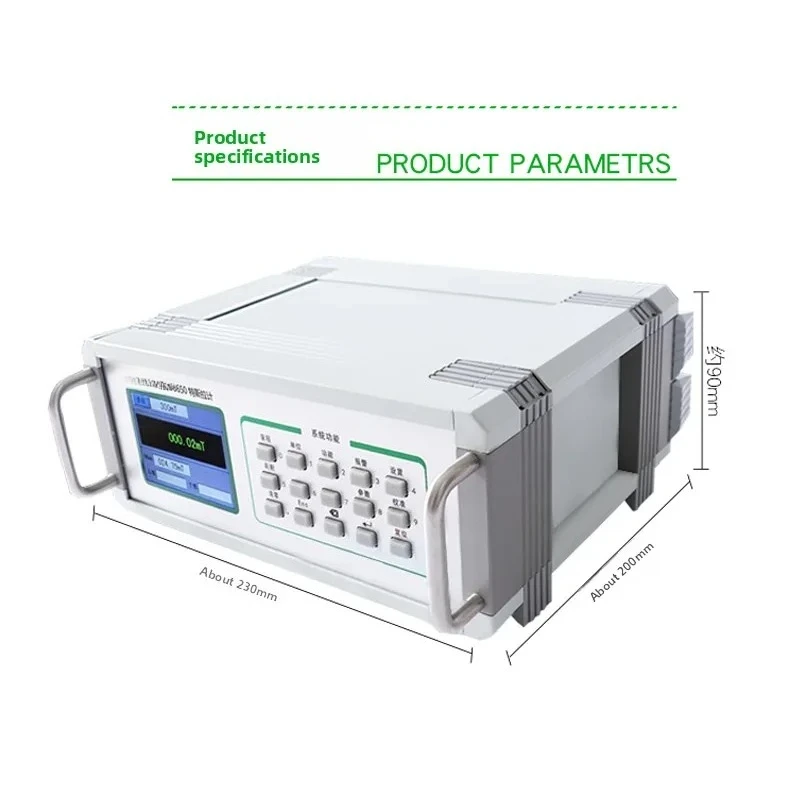 Desktop Gaussian meter High precision AC DC electromagnetic field magnetic force detector Tesla meter
