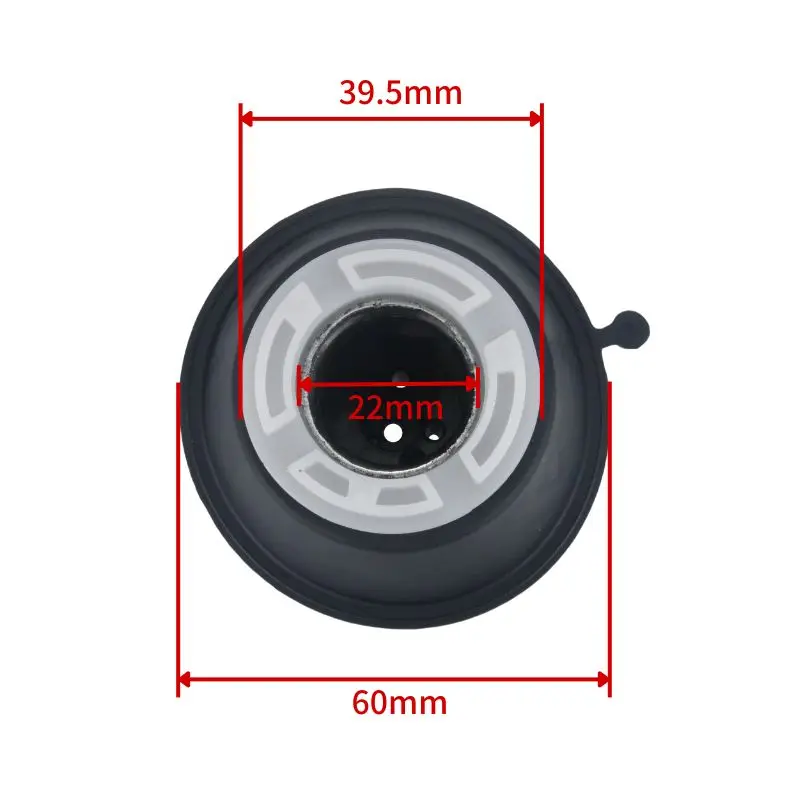 Motorcycle Carburetor Repair Kit Vacuum Film For MIKUNI Suzuki EN125 EN125-1A HJ125K GS125 GN125/YAMAHA FZ16 SZ16 BYSON FZS - Image 2