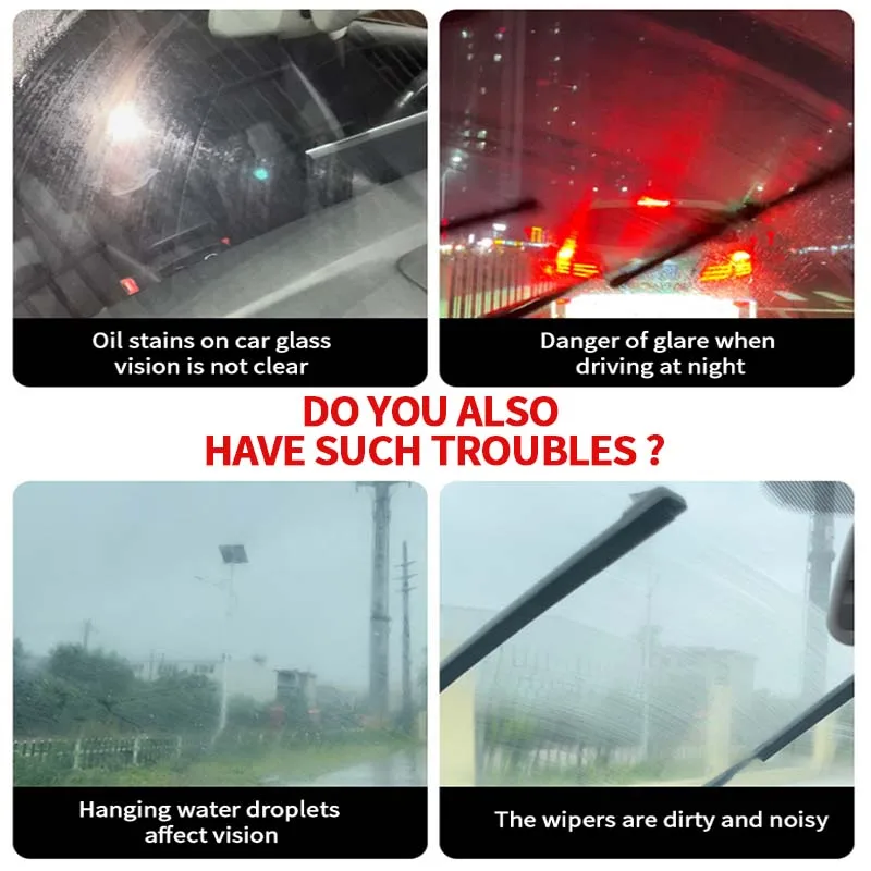 SEAMETAL Car Glass Coating Agent Rainproof Windshield Rain Repellent Liquid Polymer Car Waterproof Spray Car Detailing Accessory