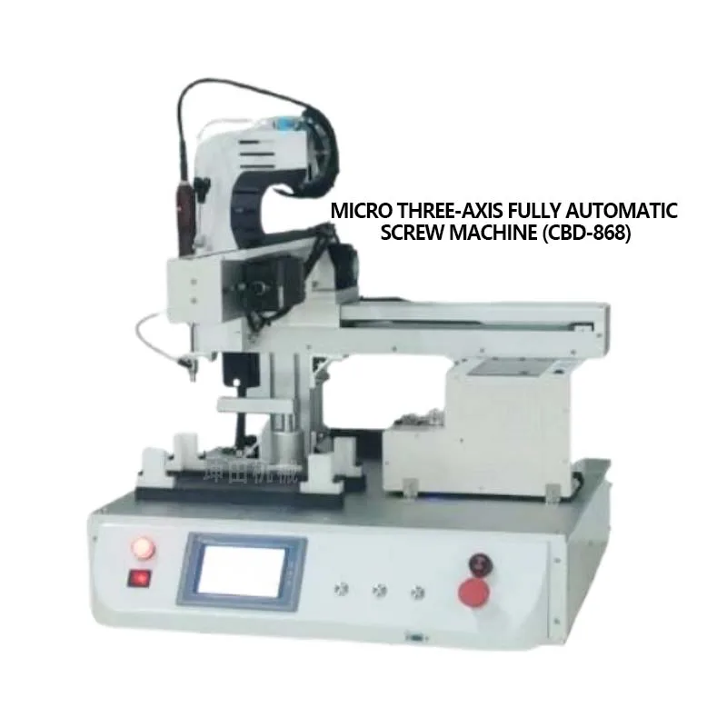 

Micro Three-axis Fully Automatic Screw Locking Machine, Dual-platform Vacuum Adsorption Type Screw Fastening Machine